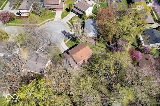 315 Heritage Ct, Fishers, IN 46038 - birds eye view of property featuring a residential view