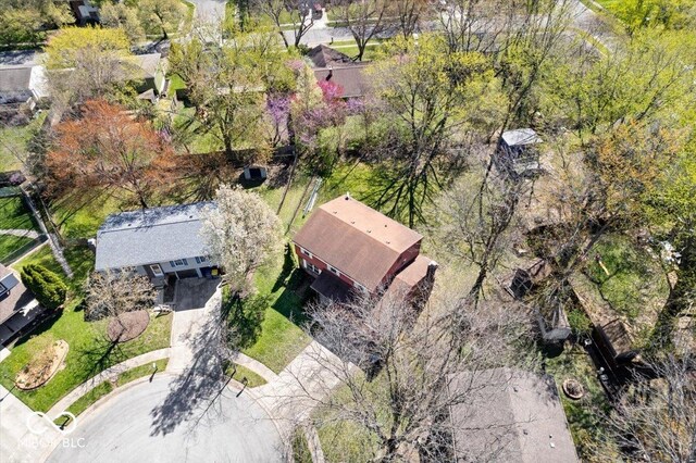 315 Heritage Ct, Fishers, IN 46038 - aerial view