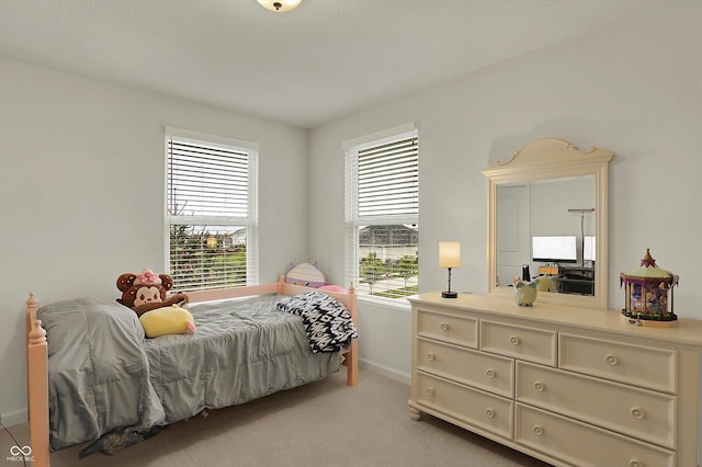 16758 Bingham Dr, Westfield, IN 46074 - bedroom featuring baseboards and light carpet
