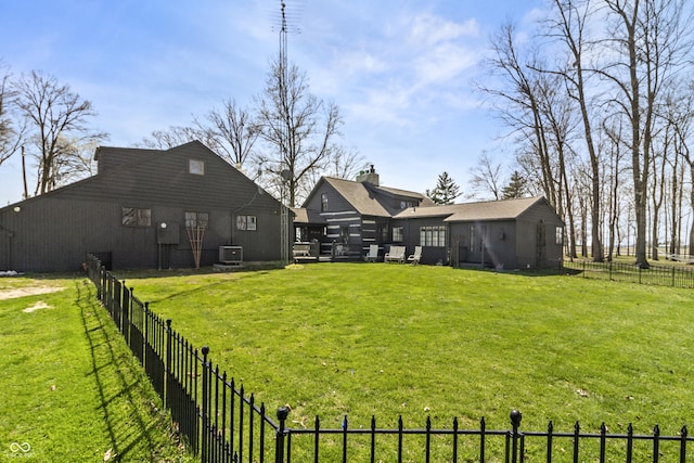 2790 W 50th St, Marion, IN 46953 - view of yard with fence and cooling unit
