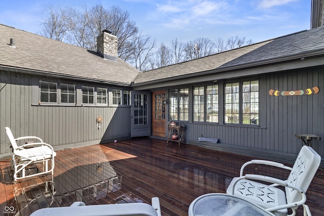 2790 W 50th St, Marion, IN 46953 - view of deck