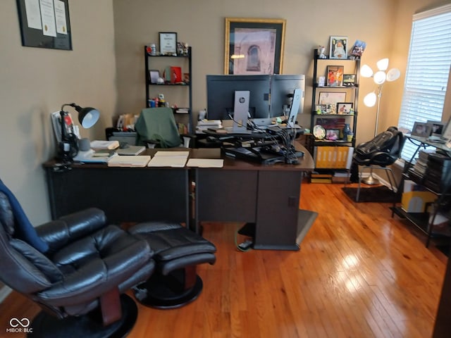 5983 Clearview Dr, Carmel, IN 46033 - office space with wood finished floors