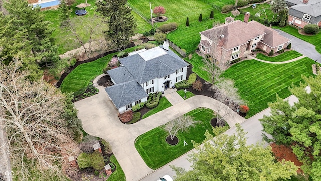 drone / aerial view