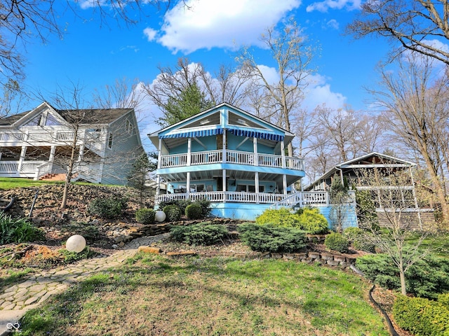 7003 Eagle Dr, Nineveh, IN 46164 - rear view of house