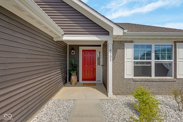 4323 Stubbington Ln, Indianapolis, IN 46239 - entrance to property with brick siding