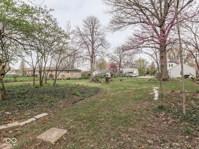 57 Worman St, Indianapolis, IN 46227 - view of yard with a residential view