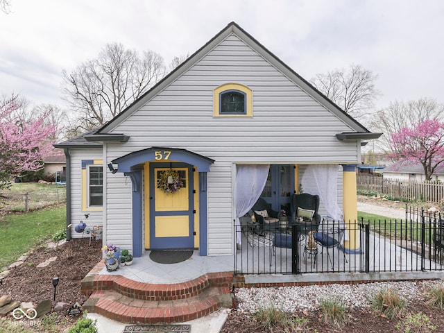 57 Worman St, Indianapolis, IN 46227 - view of front facade featuring fence