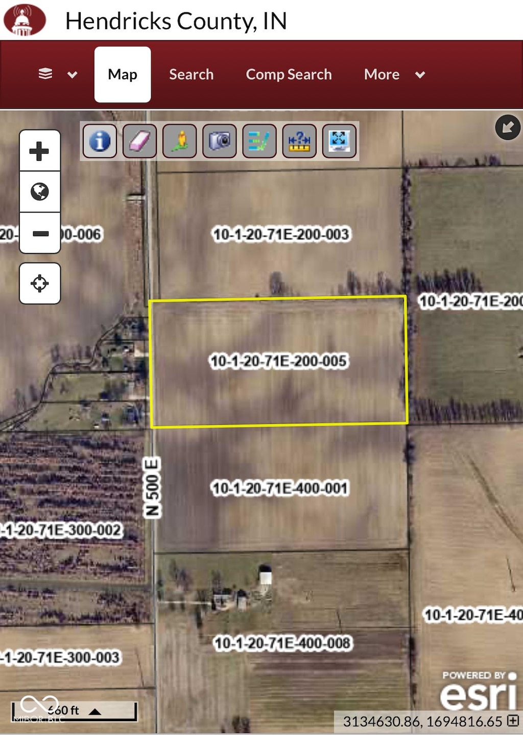 9341 N County Road 500 E, Pittsboro, IN 46167