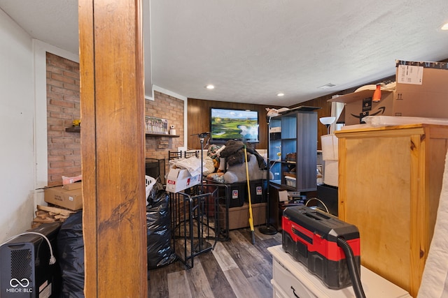 view of storage room