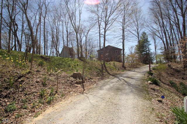 view of road