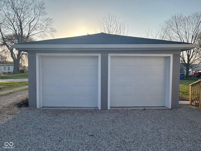 103 N Nebraska St, North Salem, IN 46165 - view of garage