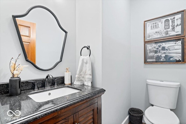 244 W Admiral Way S, Carmel, IN 46032 - half bath with vanity and toilet