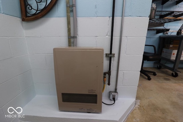 view of utility room