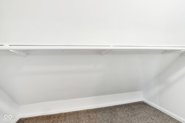 2114 N Dexter St, Indianapolis, IN 46202 - spacious closet featuring dark colored carpet