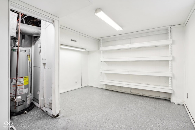 2114 N Dexter St, Indianapolis, IN 46202 - finished basement featuring water heater and visible vents