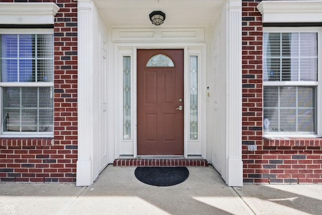 621 Fireside Dr, Greenwood, IN 46143 - entrance to property with brick siding