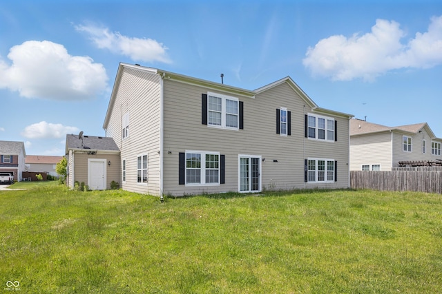 621 Fireside Dr, Greenwood, IN 46143 - view of rear view of house