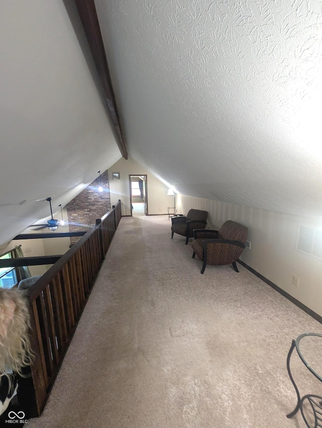 8017 Dogwood Ct, Plainfield, IN 46168 - bonus room with carpet flooring and a textured ceiling