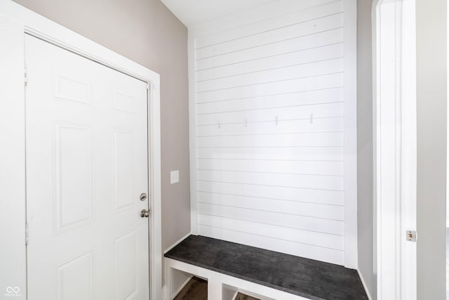 view of mudroom