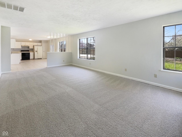 9162 Hadway Dr, Indianapolis, IN 46256 - unfurnished living room with plenty of natural light and baseboards