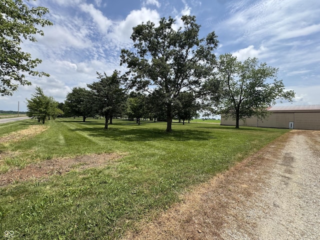 2365 E 850 N, Lebanon, IN 46052 - view of grassy yard featuring an outbuilding