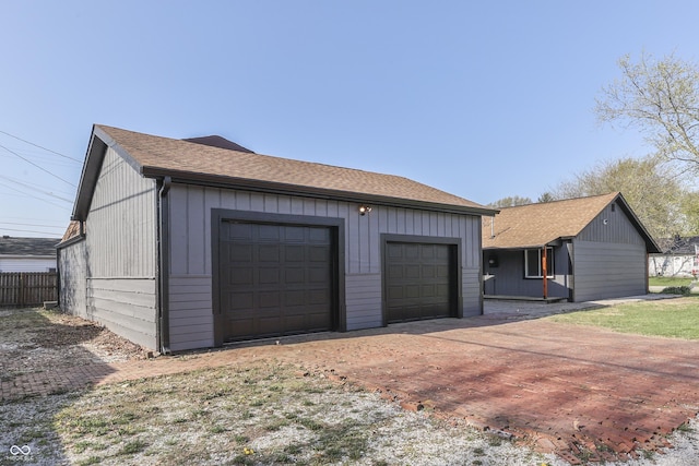91 Crestview Dr, Greenwood, IN 46143 - view of detached garage