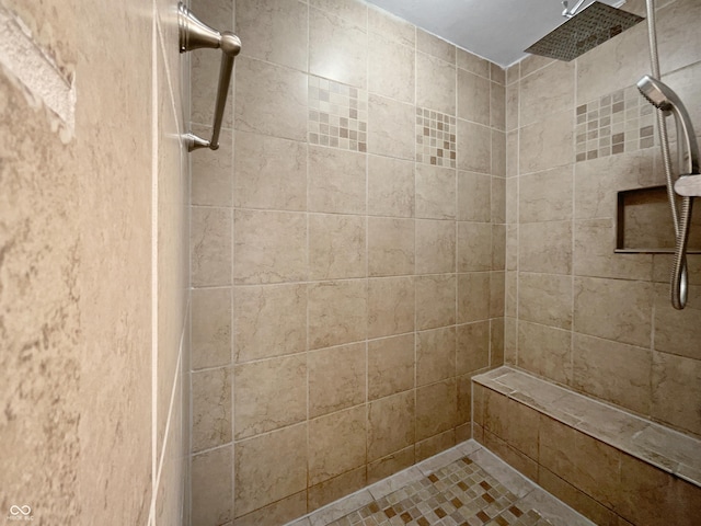 491 Westview Dr, Bargersville, IN 46106 - bathroom featuring a tile shower