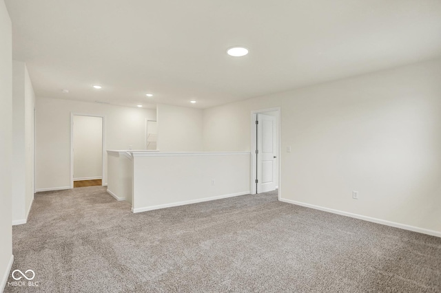 2712 Glade Ave, Plainfield, IN 46168 - carpeted spare room with recessed lighting and baseboards