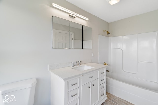 6519 Rothchild Blvd, Indianapolis, IN 46278 - full bath with vanity,  shower combination, and toilet
