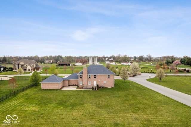 6519 Rothchild Blvd, Indianapolis, IN 46278 - bird's eye view with a residential view