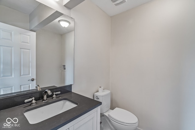 6519 Rothchild Blvd, Indianapolis, IN 46278 - half bath with vanity and toilet