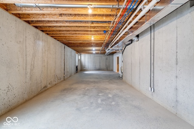 6519 Rothchild Blvd, Indianapolis, IN 46278 - view of unfinished below grade area