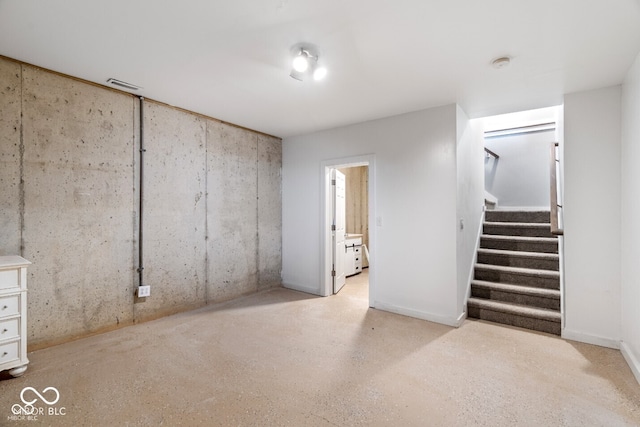 6519 Rothchild Blvd, Indianapolis, IN 46278 - below grade area with stairs and visible vents