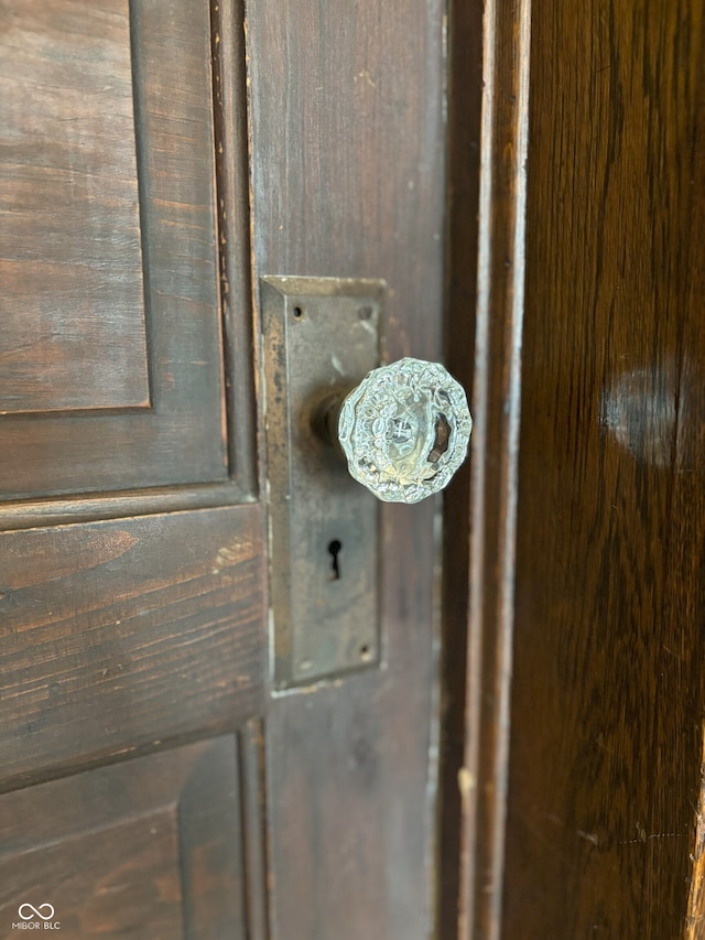 view of room details
