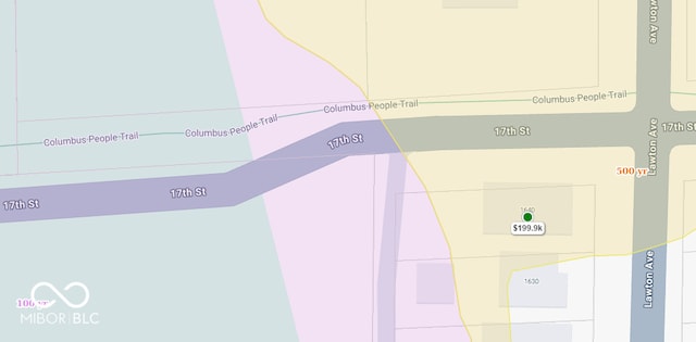 1640 Lawton Ave, Columbus, IN 47201 - map / location