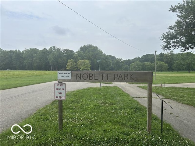 1640 Lawton Ave, Columbus, IN 47201 - view of street featuring a forest view