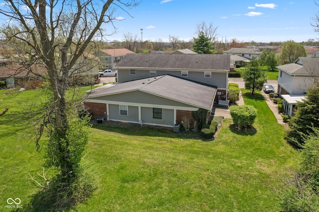 4464 Four Seasons Cir, Indianapolis, IN 46226 - aerial view featuring a residential view