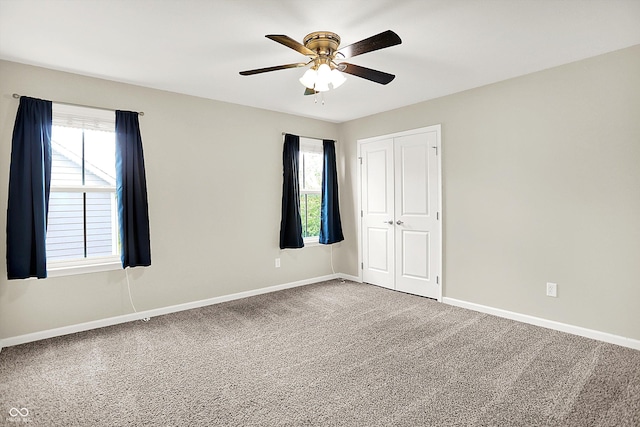 13567 Moorcroft Dr, Fishers, IN 46037 - unfurnished bedroom featuring carpet floors, a closet, and baseboards