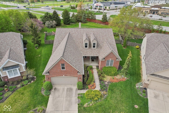 1361 Trescott Dr, Westfield, IN 46074 - aerial view of property and surrounding area