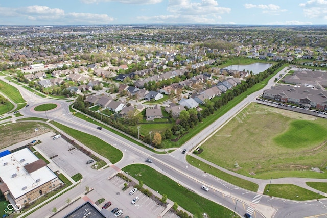 1361 Trescott Dr, Westfield, IN 46074 - aerial view of property and surrounding area featuring nearby suburban area and a nearby body of water