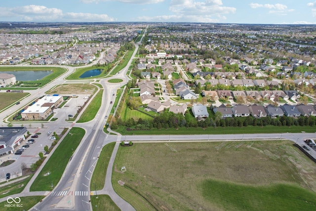 1361 Trescott Dr, Westfield, IN 46074 - aerial view of property's location with nearby suburban area and a nearby body of water