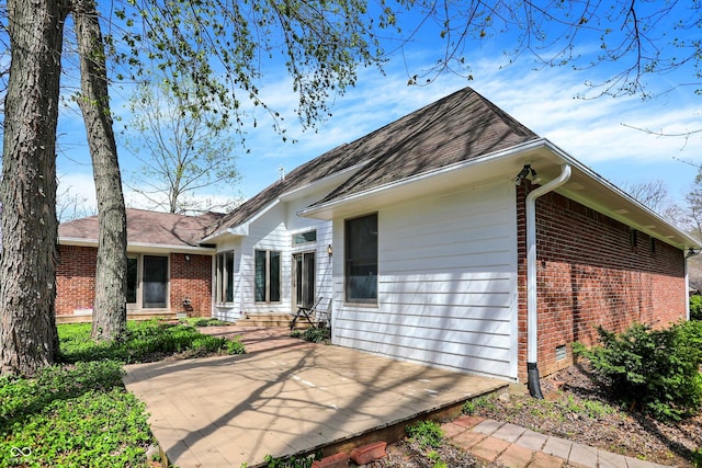 424 Orchard Blvd, Danville, IN 46122 - back of property featuring brick siding