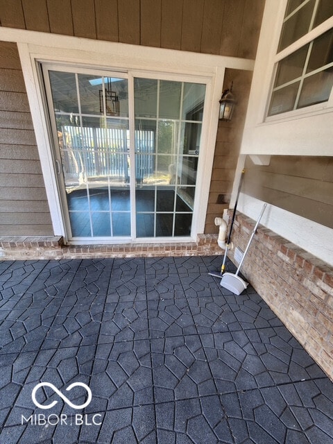 exterior space with a patio area