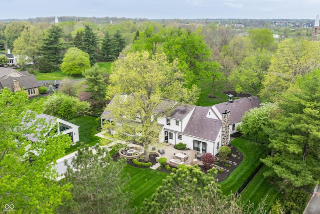 1995 W 116th St, Carmel, IN 46032 - birds eye view of property