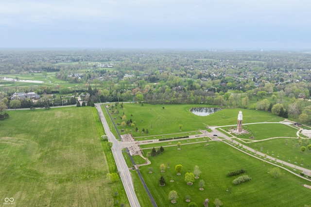 1995 W 116th St, Carmel, IN 46032 - bird's eye view with a water view