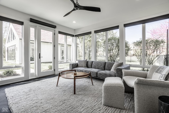 1995 W 116th St, Carmel, IN 46032 - sunroom featuring recessed lighting and plenty of natural light