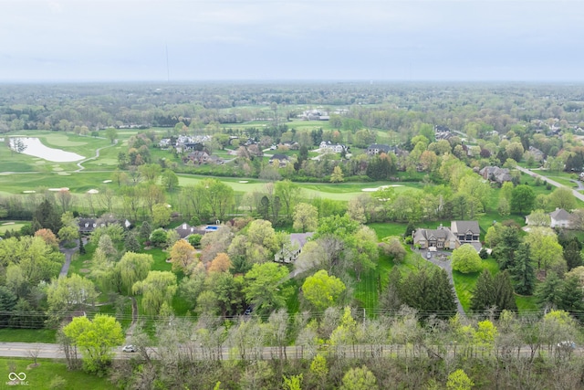 1995 W 116th St, Carmel, IN 46032 - birds eye view of property featuring golf course view