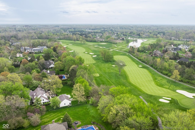 1995 W 116th St, Carmel, IN 46032 - aerial view with a residential view and golf course view
