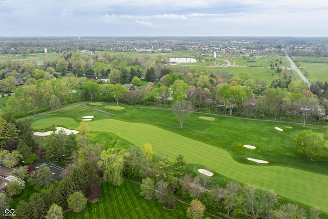 1995 W 116th St, Carmel, IN 46032 - aerial view featuring view of golf course