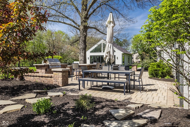 1995 W 116th St, Carmel, IN 46032 - surrounding community featuring area for grilling, a patio, and outdoor dining space